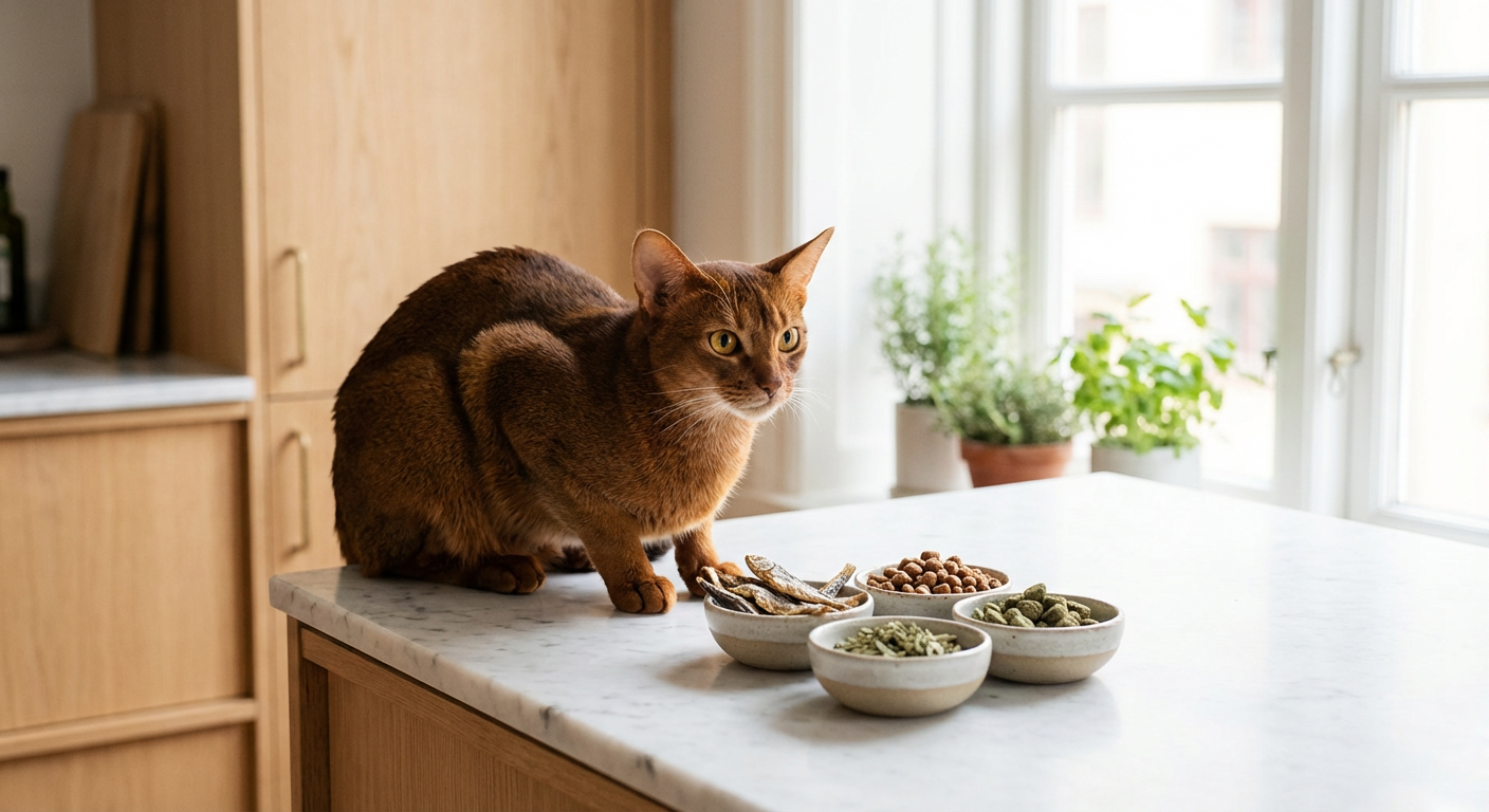 Nyttigt kattgodis: Så väljer du rätt innehåll