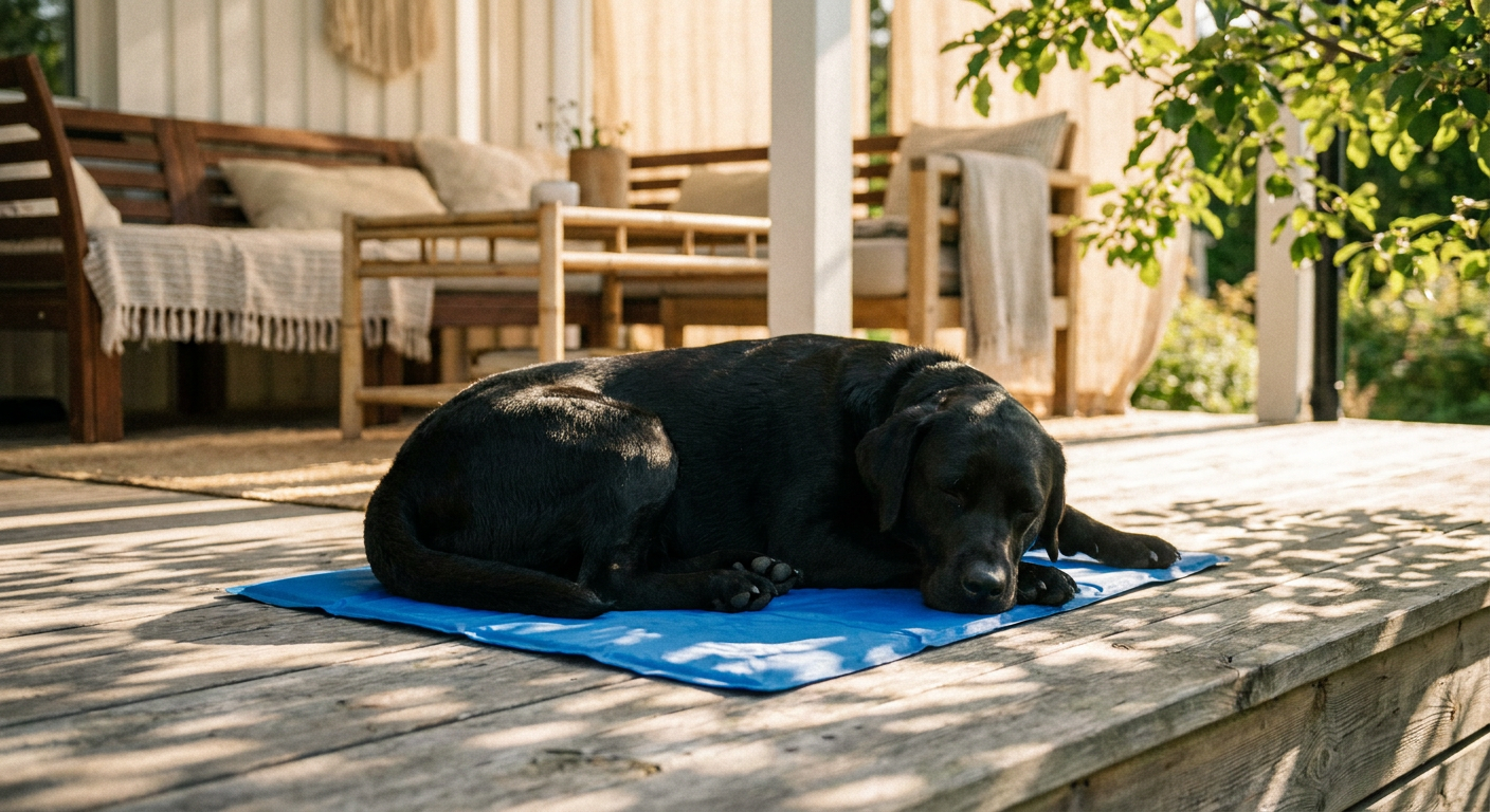 Hund flåsar mycket – när det är normalt och vad som hjälper