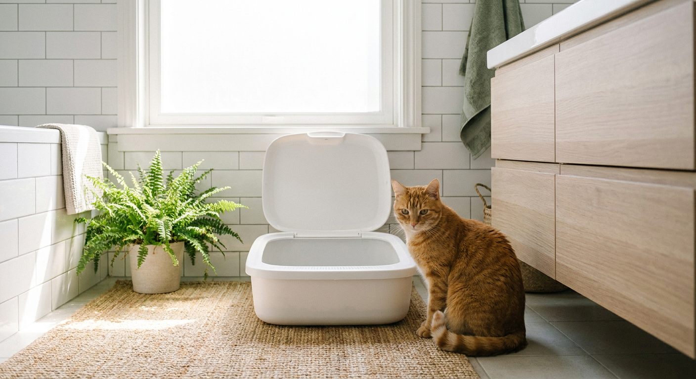 Katt kissar utanför lådan – vanliga orsaker och vad du kan göra