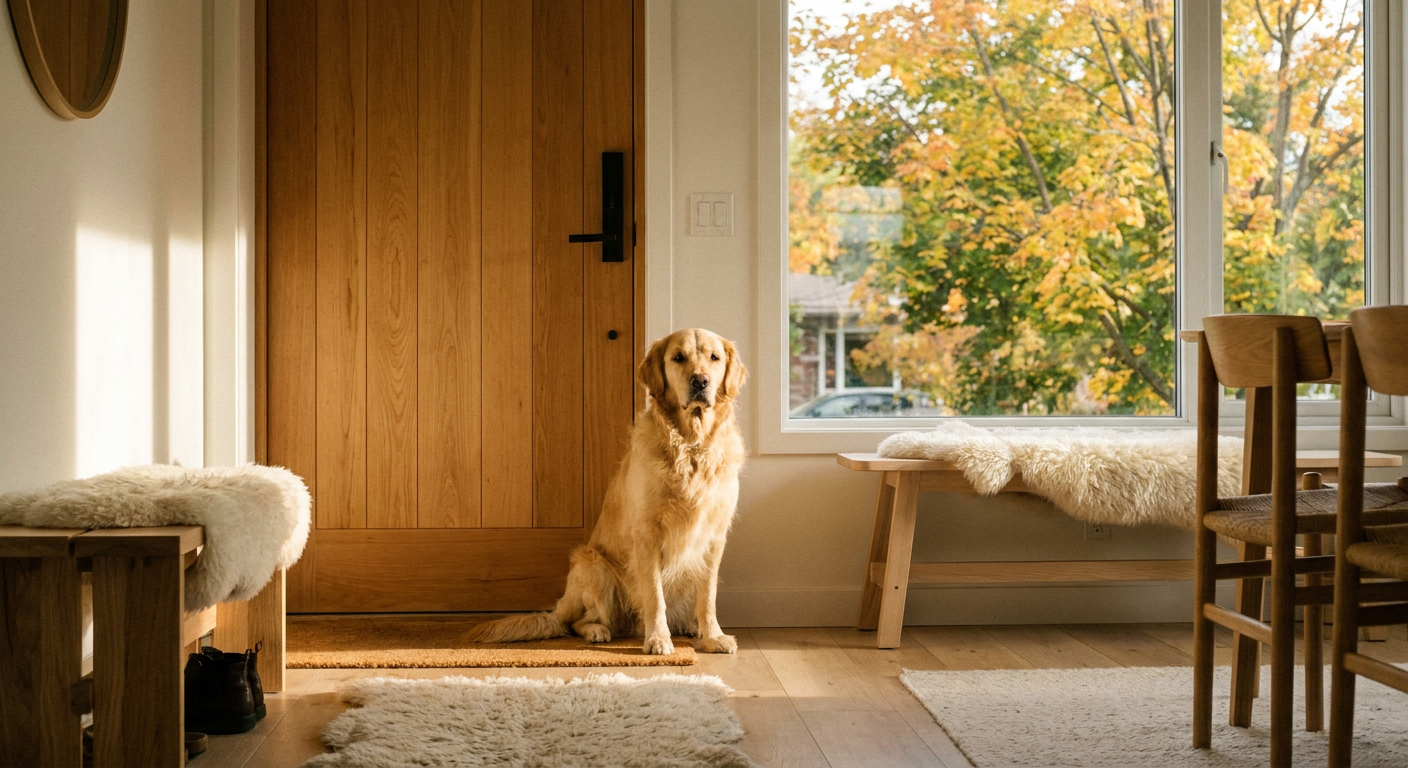 Hund ensam hemma – så hjälper du hunden tillbaka till rutinen